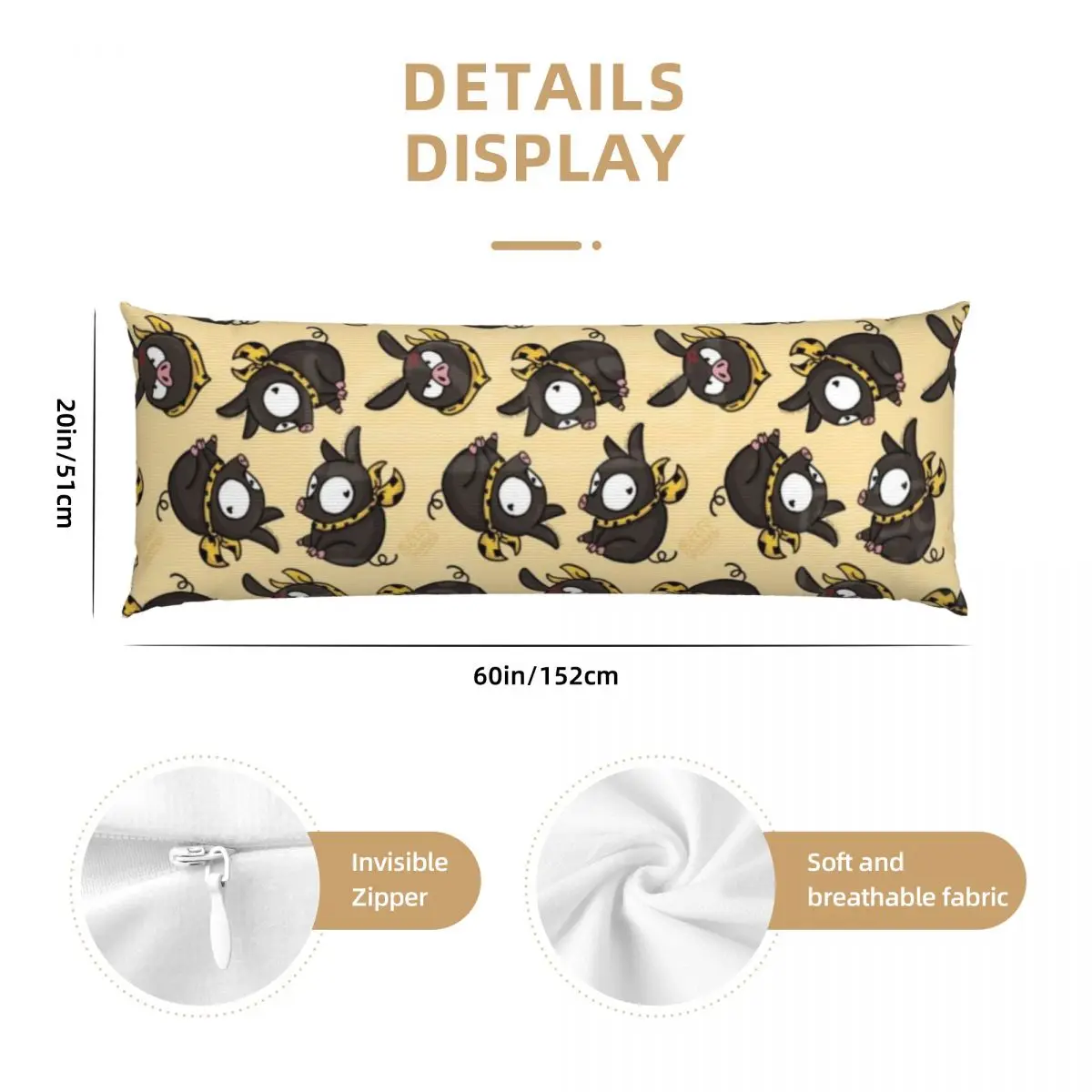 P-chan Ryoga Lost Pig Ranma 1/2 مغامرة كوميديا مستطيل المخدة غطاء الوسادة البوليستر ديكور غرفة نوم رمي وسادة