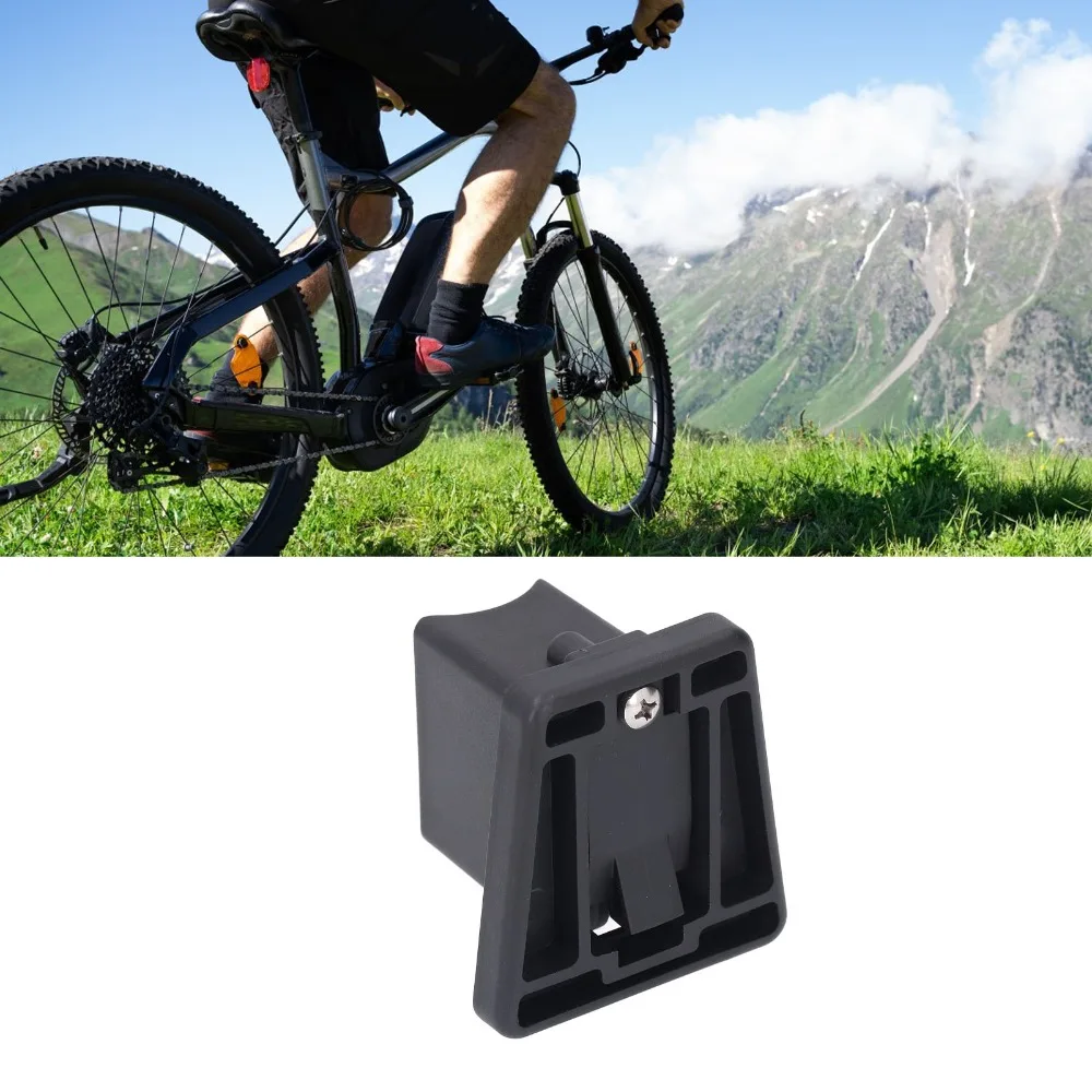 Reinforced PA66 Fiberglass Bike Front Carrier Block Lightweight Black Bike Bag Bracket for Brompton Folding Bikes