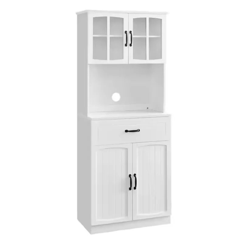 Modern simple home kitchen storage cabinet dining side cabinet 1 storage layer 1 pumping 1 sliding door 2 outer door high cabine