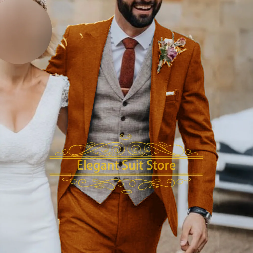 Men's suit wedding elegant suit jacket two piece formal jacket casual vest classic color banquet tuxedo