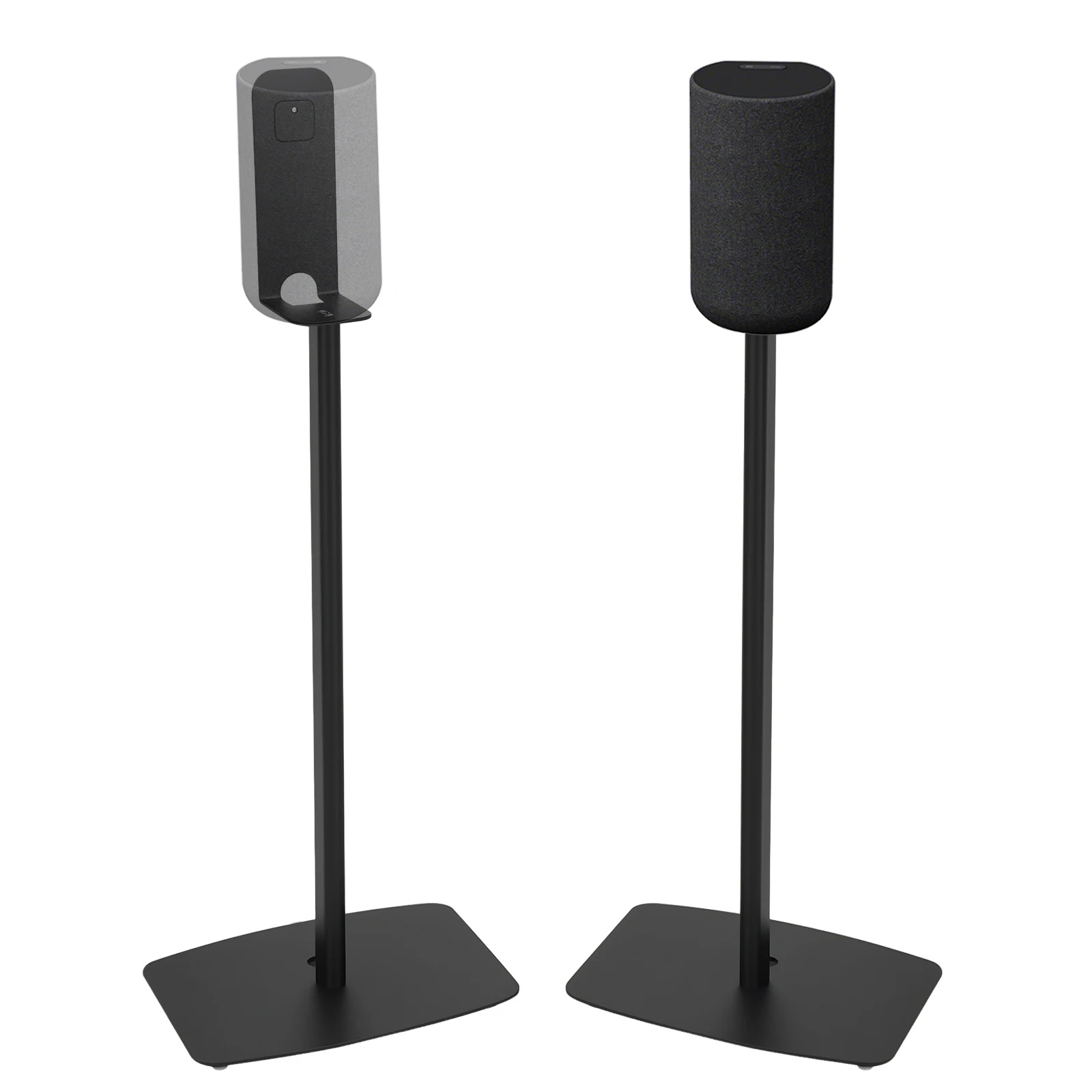 

1 Pair Speaker Floor Stand Fit for Sony SA-RS5 Home Floor Speaker Stand Easy DIY Assembly Aluminum Alloy with Cable Management