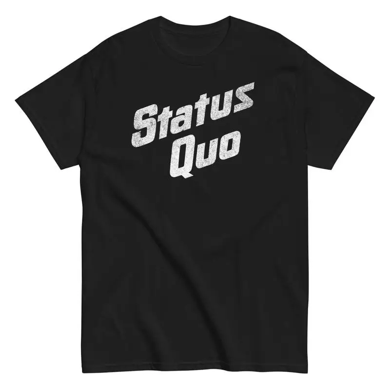 

Status Quo White Logo T Shirt