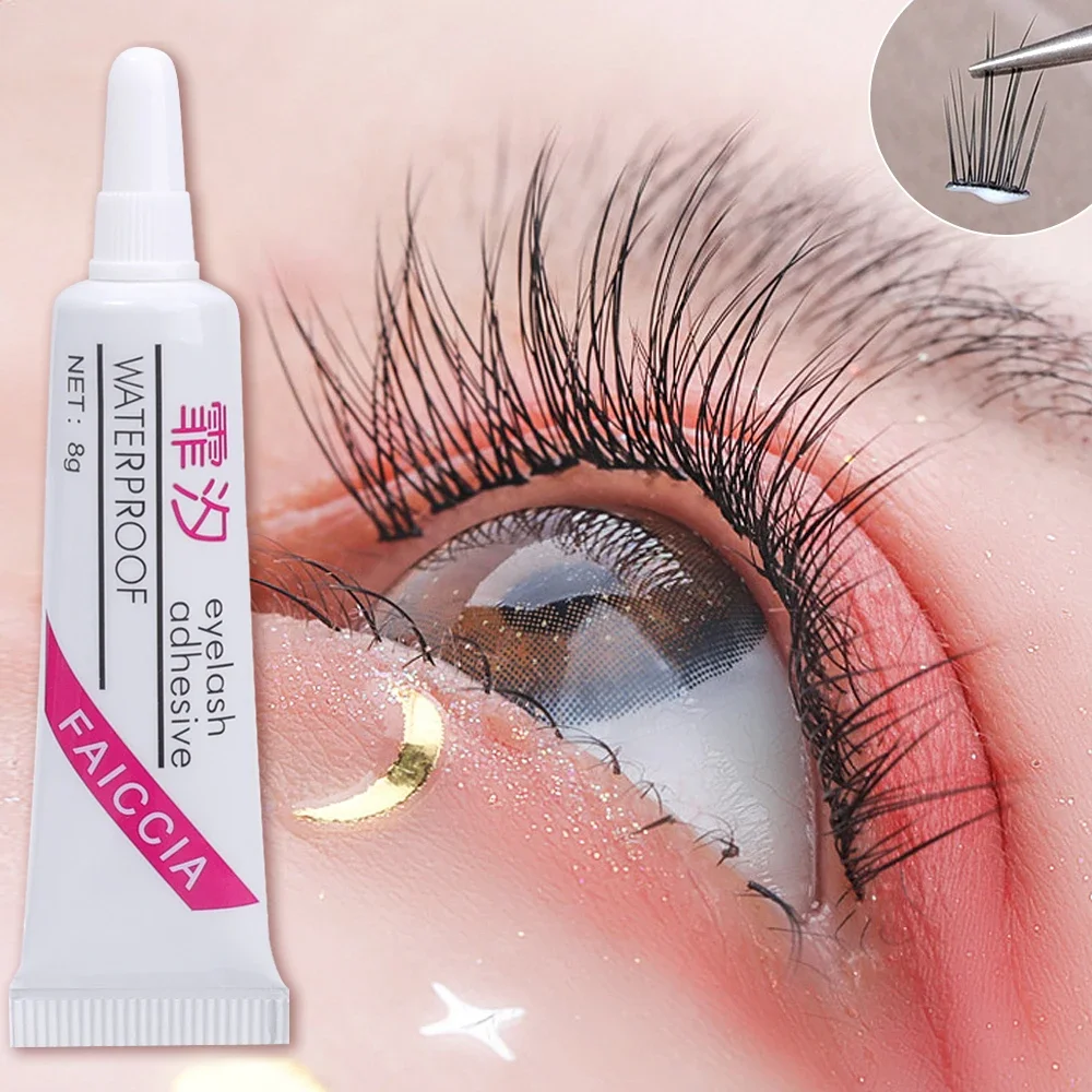 Disposable Clear Eyelash Glue Waterproof Quick Dry Adhesive False Lash Glue Makeup Lasting Eyelashes Extension Glues Cosmetics