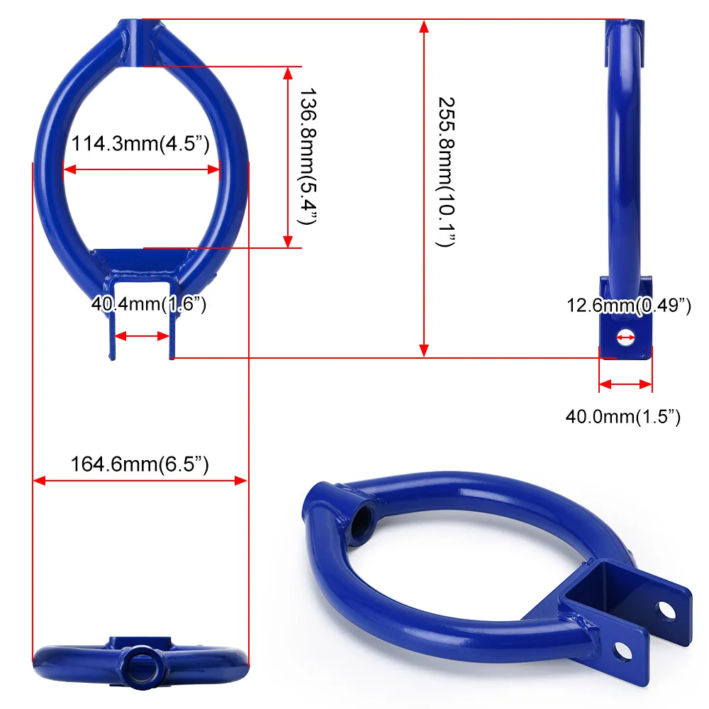 Hypertune  - FOR 89-94 240SX S13 Camber + Traction Arm + Tension + Rear Toe Arm Adjustable Blue 9816+9823+9836+9805