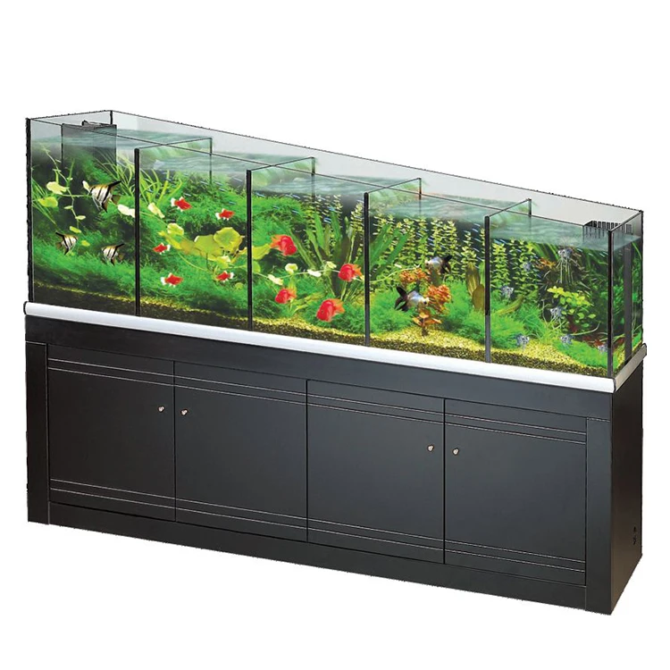 

Customised Stand Multiple Layer Three Layers Large Rimless Fish Tank Aquarium