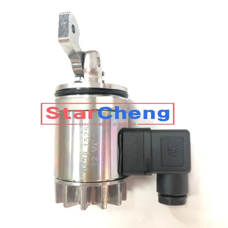 for Deutz F4L2011 F3M2011 BF4M2011 F4M2011 F3M1011 F4M1011 12V Fuel Actuator Solenoid Valve 0428 1525 04281525 Excavator Parts