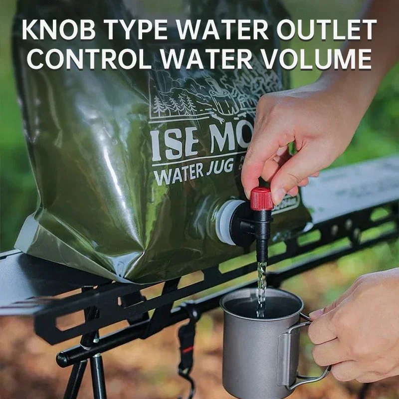 Outdoor 7.5L Water Bag with Faucet Foldable Portable Water Bag Camping Hiking Fishing Large-capacity Water Bottle image 5