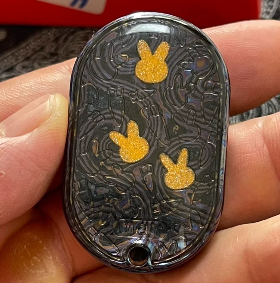 Used EDC Mot Zircuti mix irritable rabbit Fidget Slider Decompression Toy