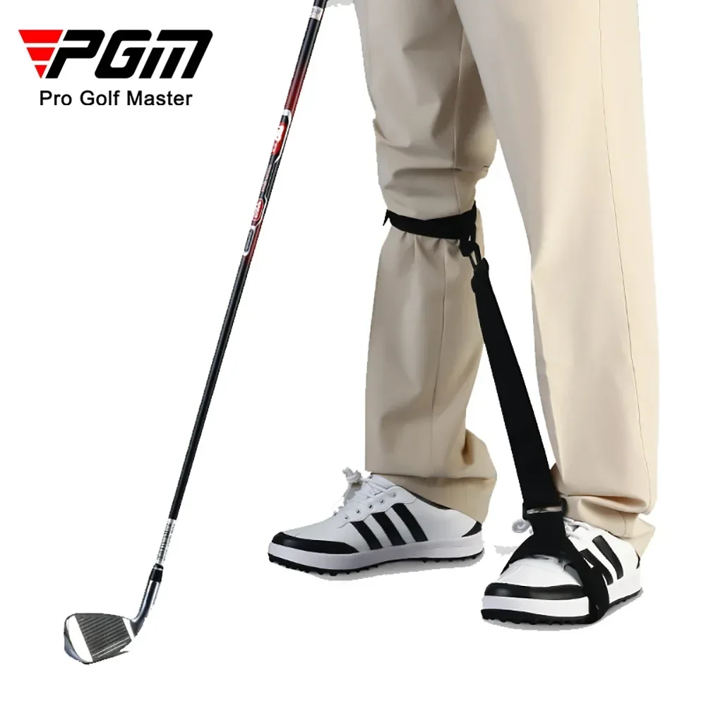 PGM Golf Leg Action Correction Belt for beginners to correct body posture with an auxiliary trainer for accurate hitting