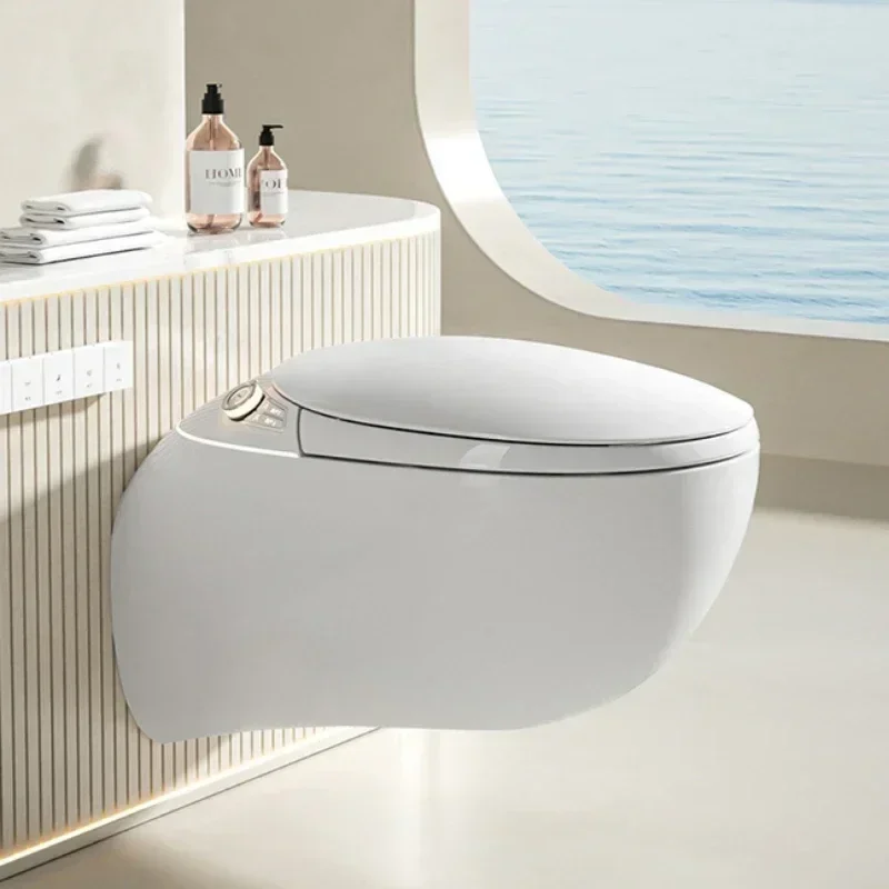 Wall-mounted bathroom smart toilet Automatic flushing smart toilet Bathroom smart toilet