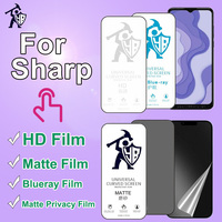 For Sharp Aquos Zero R2 R6 S2 S3 B10 C10 D10 Full Cover TPU Screen Protector HD Clear Matte Anti Blueray Hydrogel Film