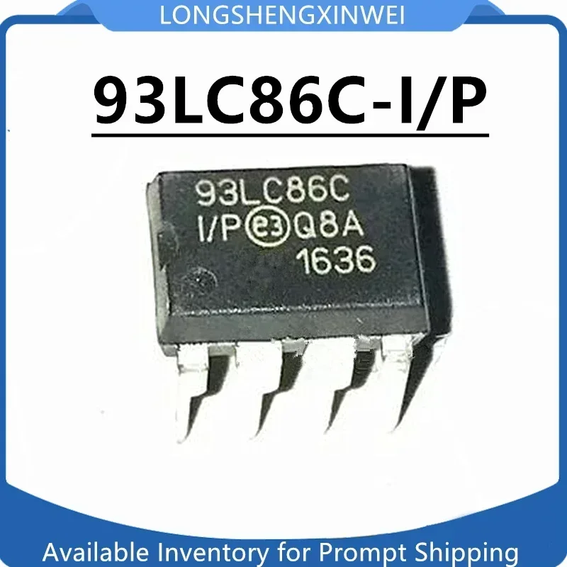 1PCS 93LC86C-I/P 93LC86C Package DIP-8 Original Storage Chip NEW