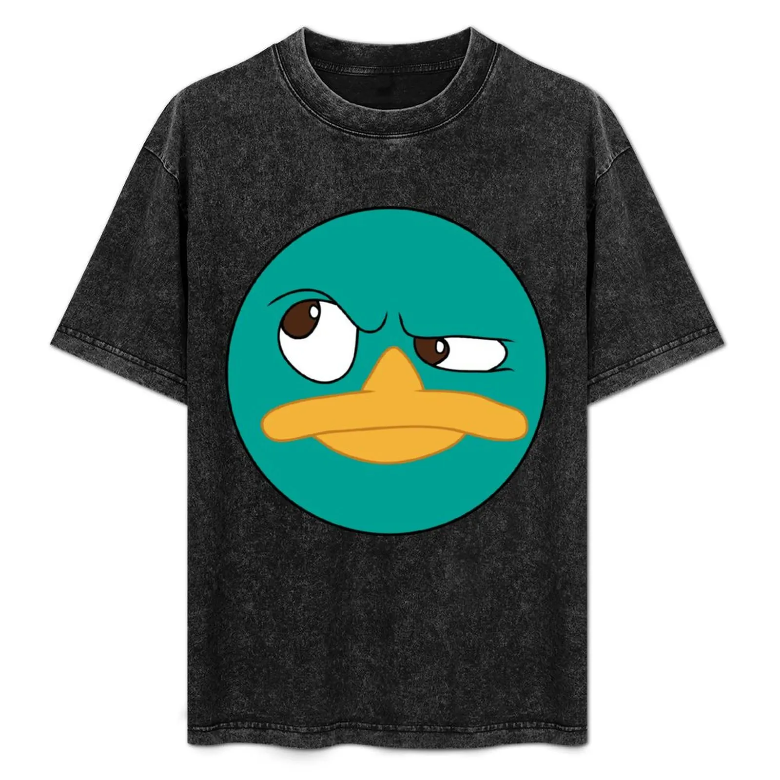 

Perry The Platypus Phineas and Ferb T-Shirt anime clothes animal prinfor boys Men's t-shirt
