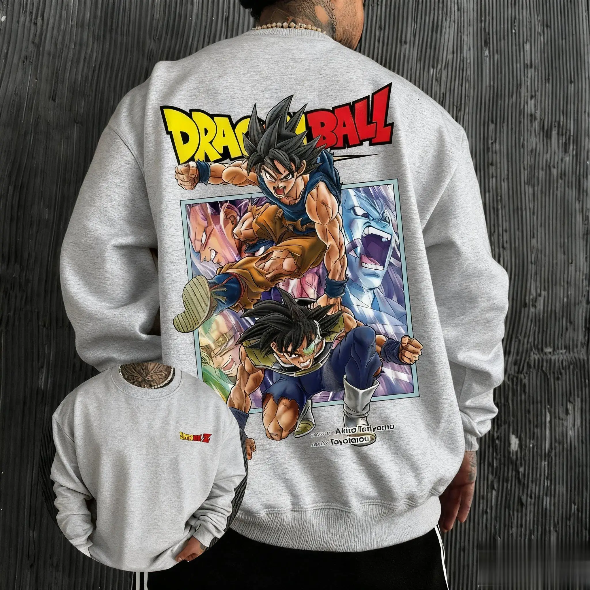 

2025 Autumn Winter Oversized Dragon Ball Anime Print Hoodie Men Women Streetwear Pullover Sweatshirt Cosplay Fashion Y2k Clothes