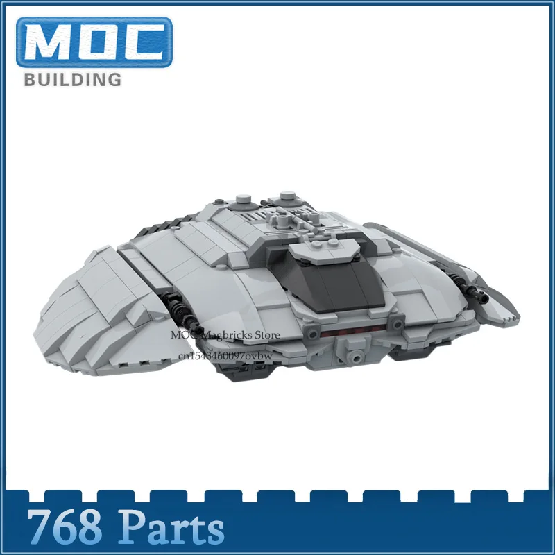 Hot Moc Building Blocks Battlestared Cylon Raider Stealth Model Space Fighter Spaceship Technology Brick Display Toy Xmas Gifts