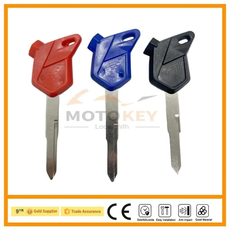 Blank Key Motorcycle Replace Uncut Keys For HONDA Scooter Magnet Anti-theft lock PCX 125 SCR100 WH110 150 LEAD125 AirBlade