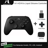 MOBAPAD N1 Liquid Silicone Wireless Game Controller with Hall Effect Joystick for Nintendo Switch PC Android iOS Accessories