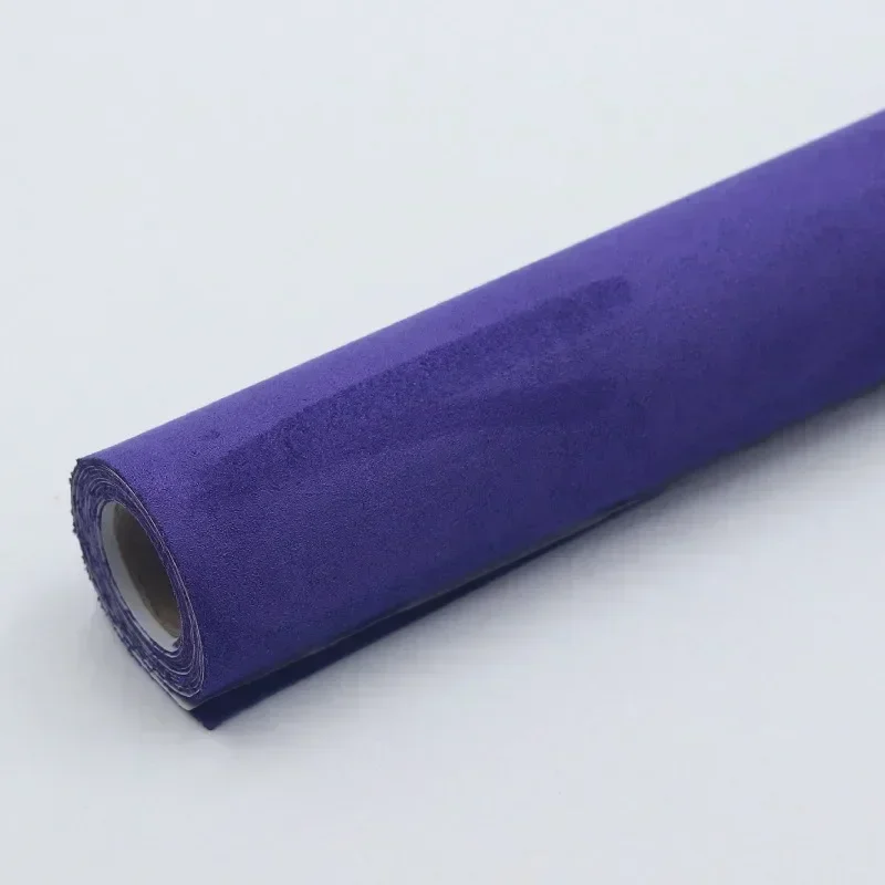Suede zelfklevende stof zelfklevend synthetisch leer auto-interieur deur fluwelen stoffen sticker faux suède reparatiepatches