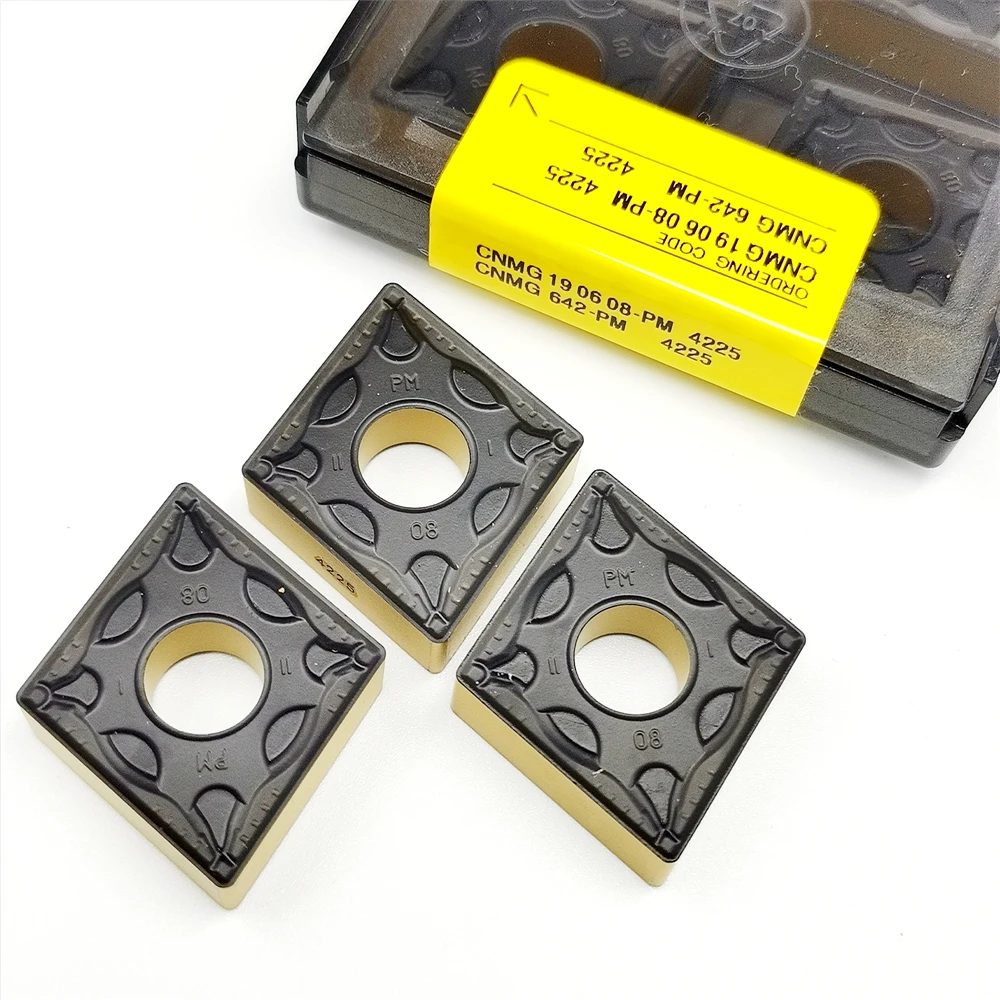 CNMG160608 PM 4225 CNMG190608 PM4225 CNC Carbide Insert Cutting Milling Turning Tool CNMG120404 CNMG120408 CNMG 160608 190608