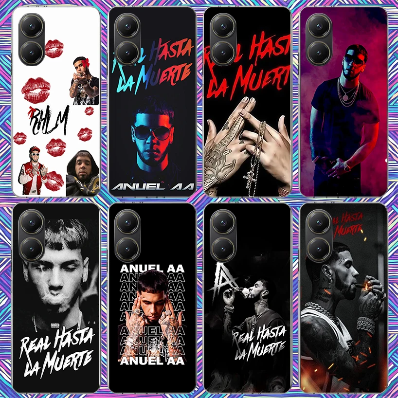 Anuel AA Real H-Hasta La M-Muerte Phone Case For Xiaomi Poco X7 X6 X5 Pro F7 Ultra Redmi 15C 15 13 13C 12 12C 10 10A 10C 9 9A 9C