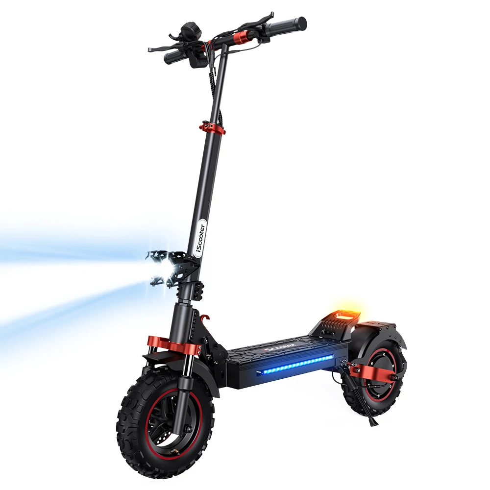Scooter eléctrico iScooter iX5S para adultos, motor de 1000W, batería de 48V15AH, scooter eléctrico todoterreno… — oferta en AliExpress