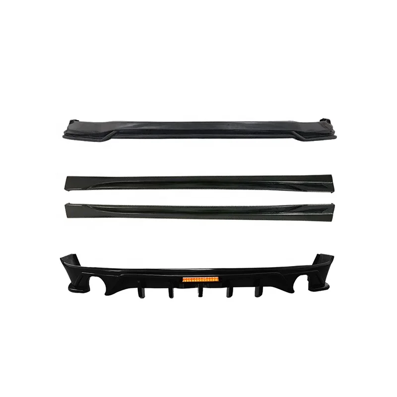 

Оптовые комплекты кузова из прочного АБС-материала для Mazda 3 Axela 2020, передние и задние боковые юбки для губ