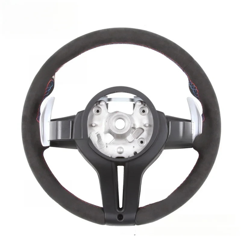 

Suede modified car steering wheel assembly