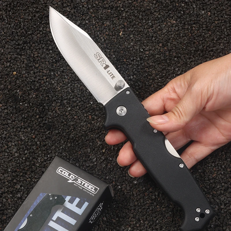 SR1 New folding knife 9CR13 blade portable pocket knife, jungle field knife, harvesting tools