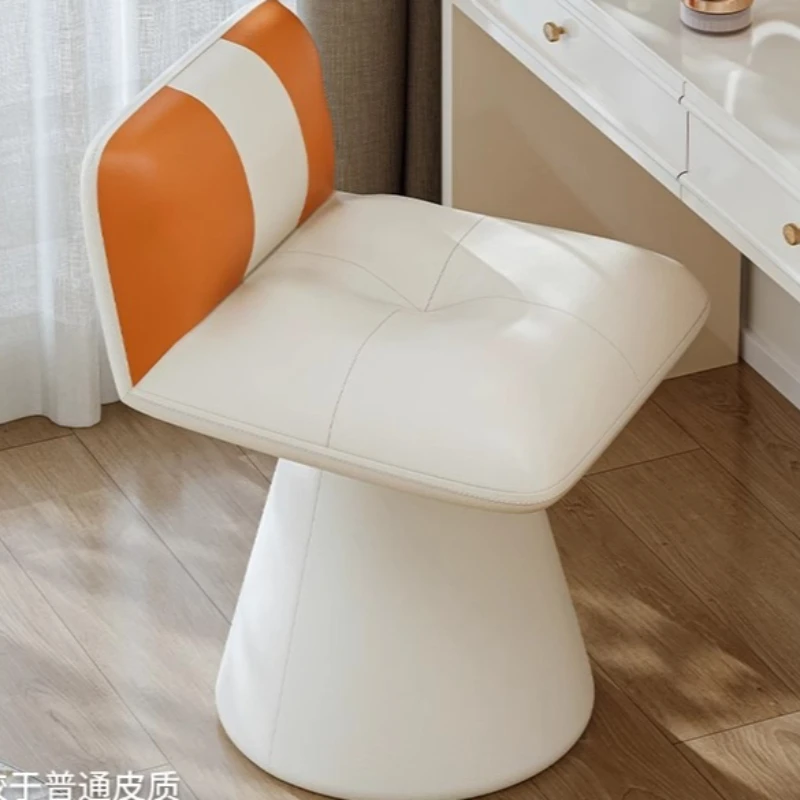 Medieval Dressing Stools Girls Bedroom Special Cloakroom Rotatable Stools Cat Paw Leather Living Furniture Taburetek XYDZ