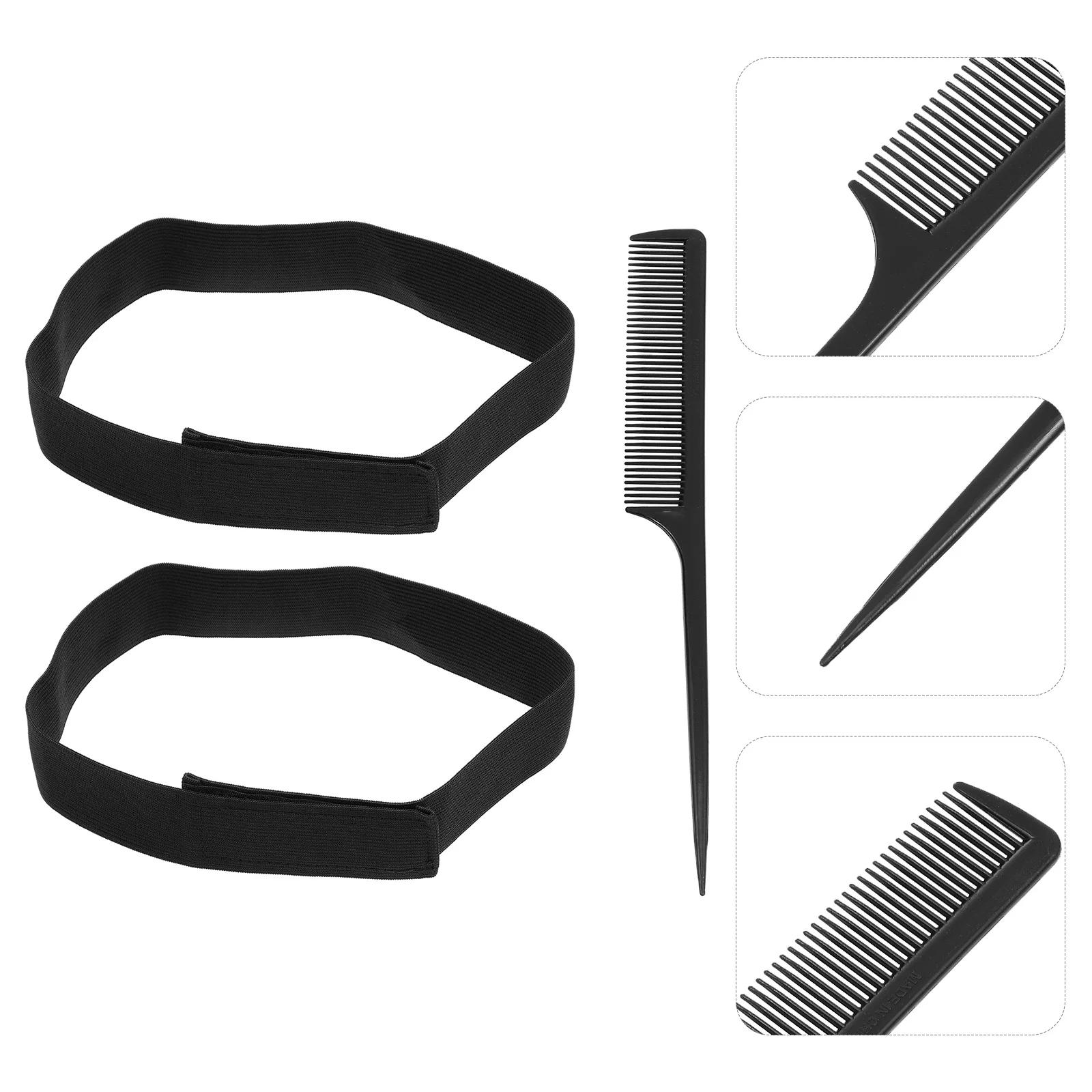 

1 комплект противоскользящих чехлов для головы с эластичной лентой, регулируемый, надежно фиксирующийся, удобный, дышащий, нескользящий сетчатый чехол для волос для легкого использования