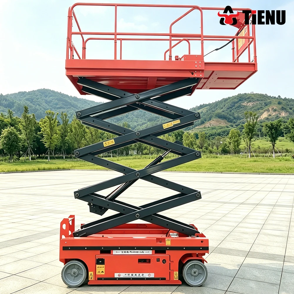 CE Certified Electric Lifting Platform: Electric Aerial Work Platform, Customizable Electric Lifting Platform with Stable Liftin