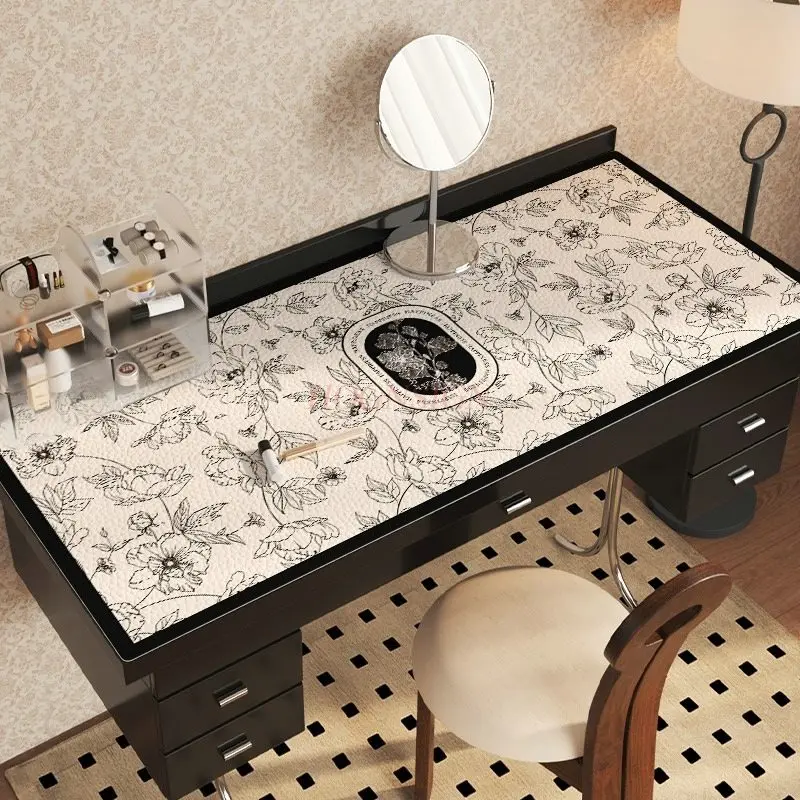 1pcs Light luxury high-end dressing table, table mat, countertop cushion, writing table, waterproof, oil resistant