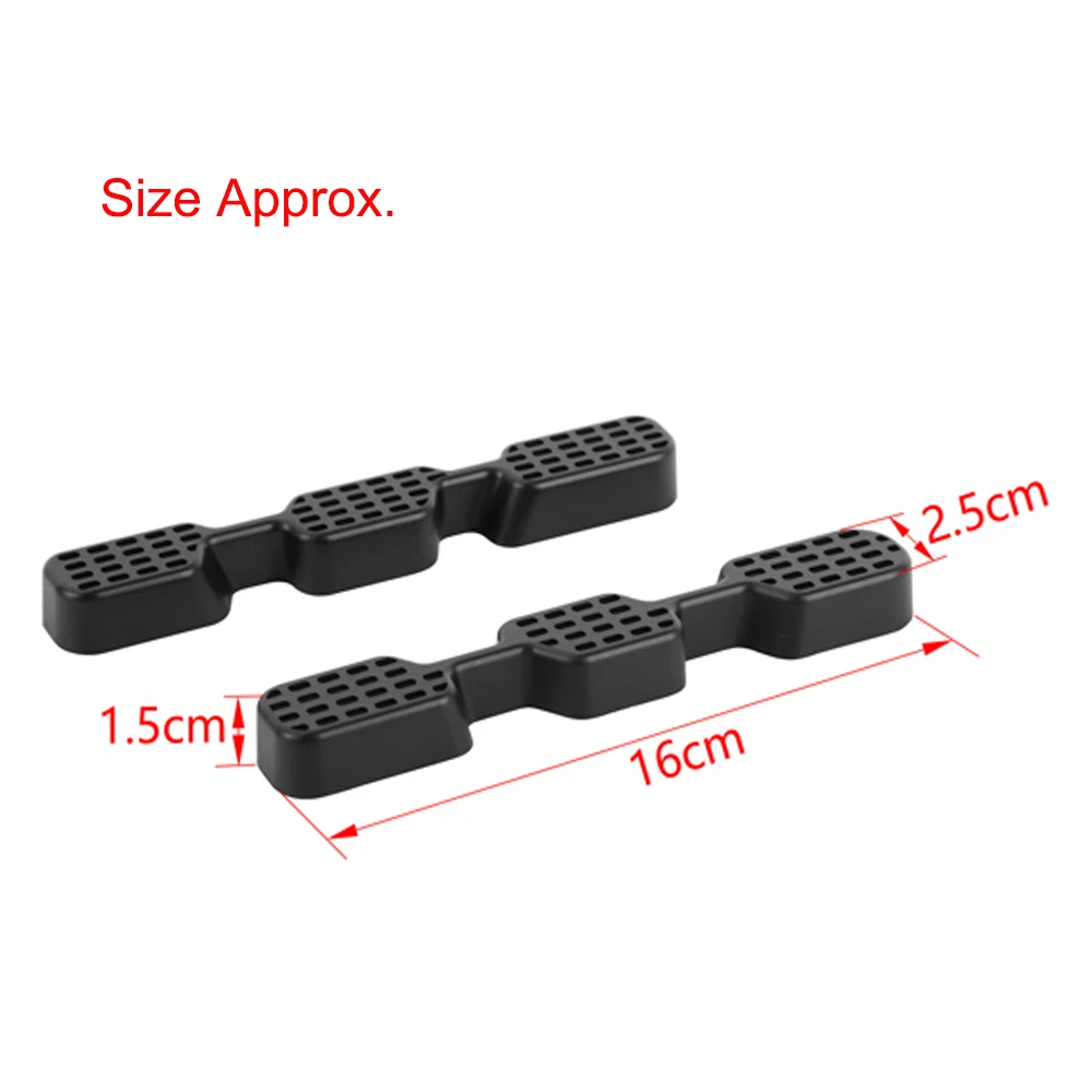 Car Under Seat Air Conditioning Vent Protective Cover Outlet Trim Anti-dust for Dodge RAM 2018-2023 Auto Interior Accessories