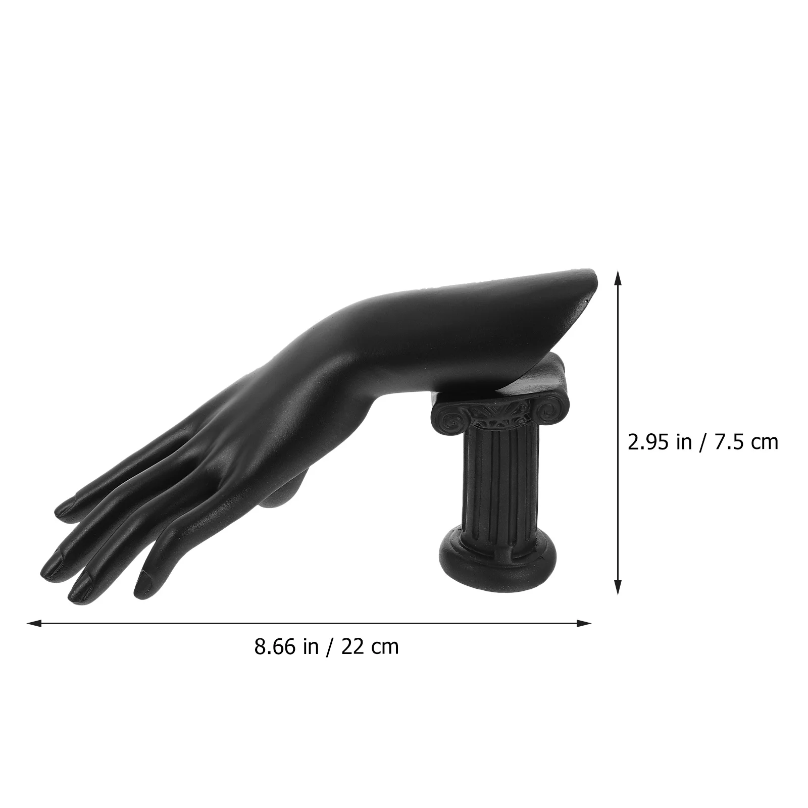 Delicate Ring Stand Creative Hand Form Ring Holder Multi-Function Jewelry Display Portable Lightweight Stable Easy to Clean