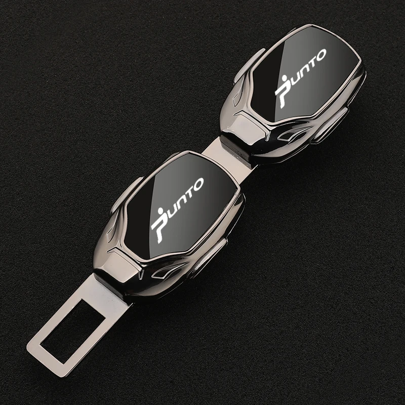 Car seat belt locker carabiner extender insurance belt insert buckle for FIAT punto  with logo car with logo Car Accessories