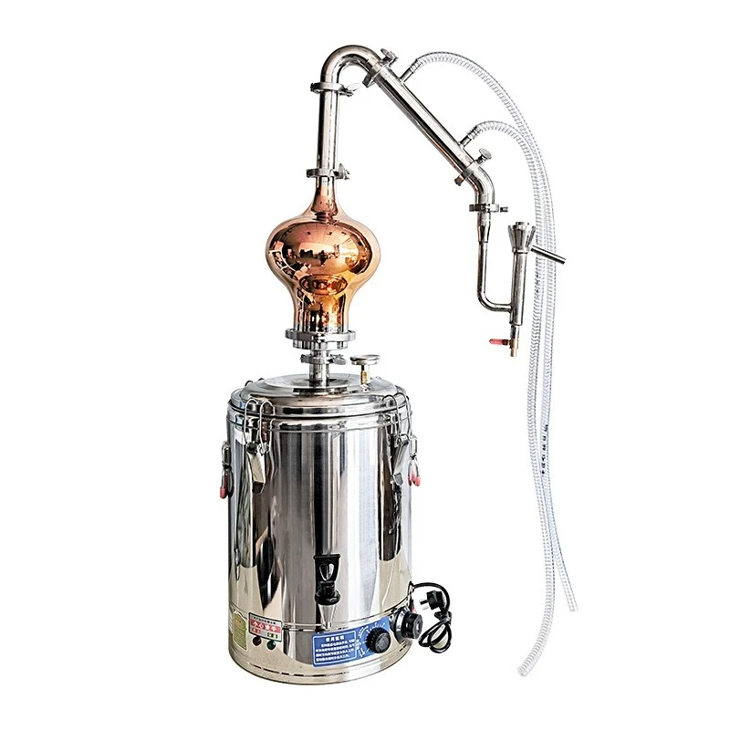 Copper gourd distiller  small brewing equipment High-end brewing machine Anti-dry burning automatic constant temperature 220V
