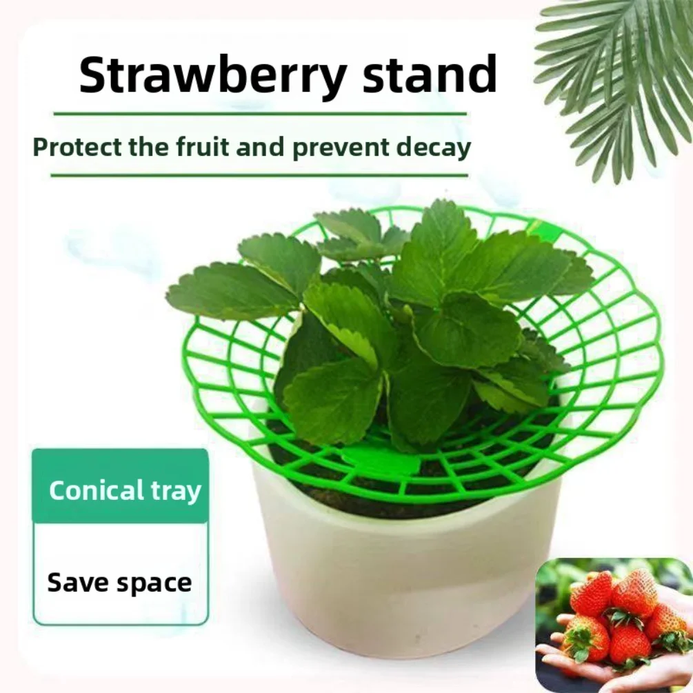 Strawberry Planting Stand Multi Layer Vertical Garden Rack Plastic Flower Pot Holder Balcony Vegetable Planter Indoor Outdoor Pl