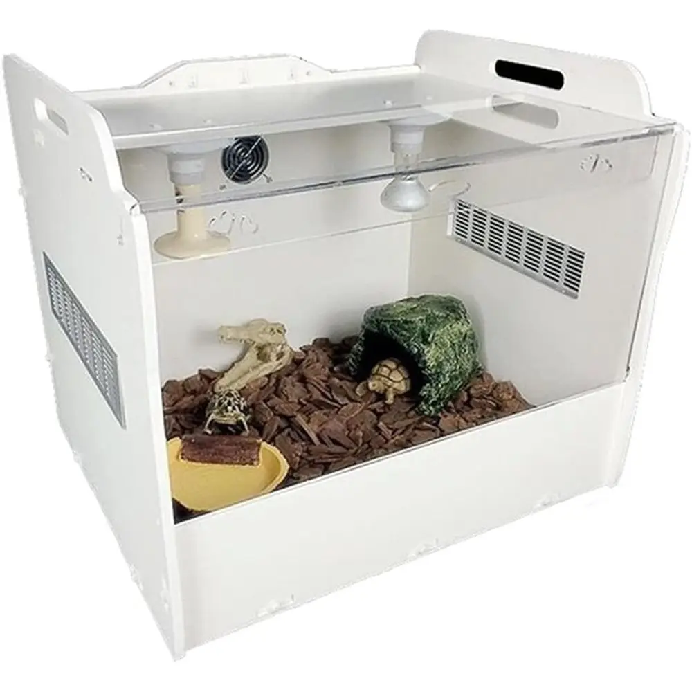 

Дышащий вольер для ящериц, змей и черепах - контейнер для разведения и транспортировки рептилий для домашних животных