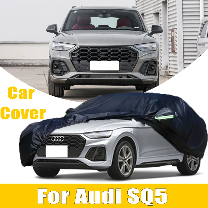 

Чехол для автомобиля Audi SQ5: Защита от снега, солнца, воды и пыли. Водонепроницаемый, пылезащитный, для использования на улице. Аксессуары для экстерьера автомобиля.