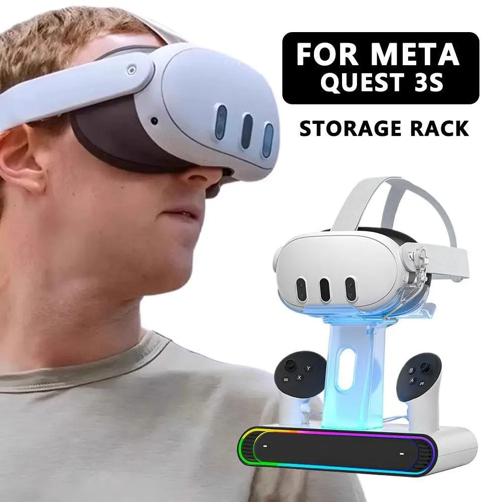 

for Meta Quest 3/Meta Quest 3S Stand Holder Support Game Accessory Virtual Reality VR Glasses Headset Helmet