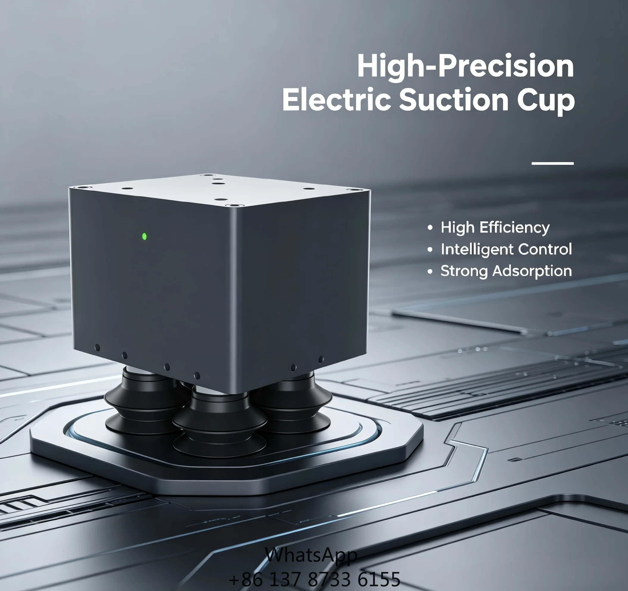 Arcsec Drive Electric Vacuum Suction Cup, Industrial Grade Multi-Suction Cups For Robotic Arm Material Handling