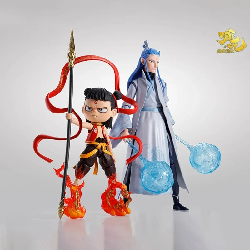 

NeZha2 Born Bonds Фигурка Модель игрушки Nezha AoBing Фигурка Активные суставы Коллекция моделей Игрушки Настольный орнамент