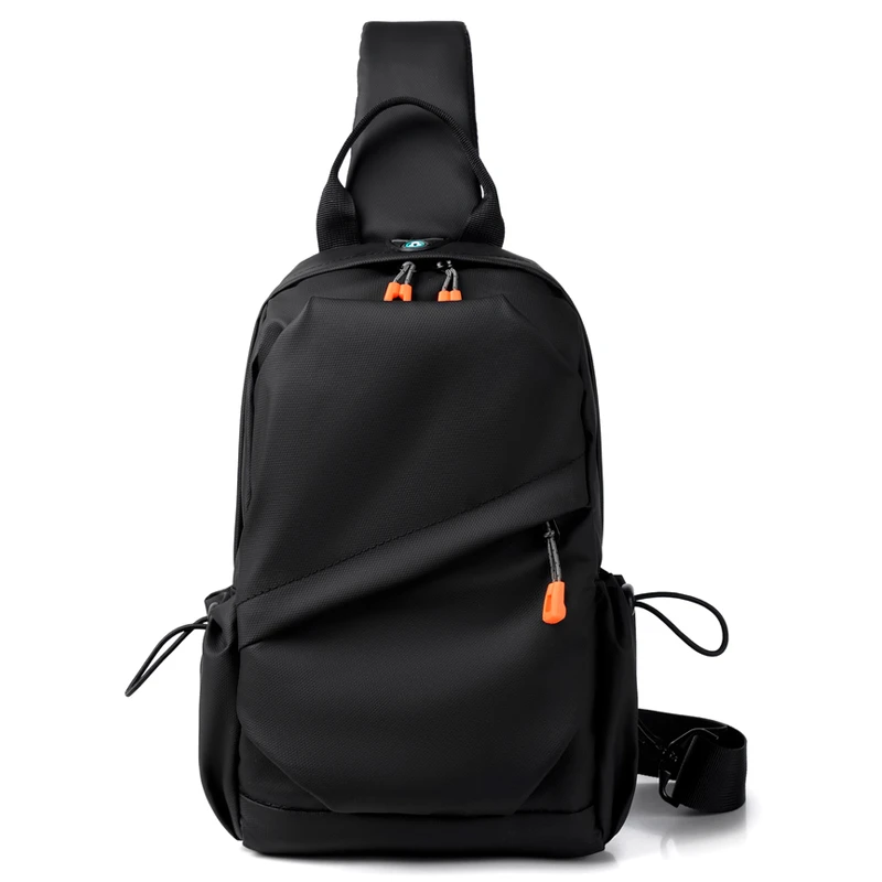 

Men's crossbody bag, crossbody bag with USB interface for men, zipper crossbody bag, travel chest bag