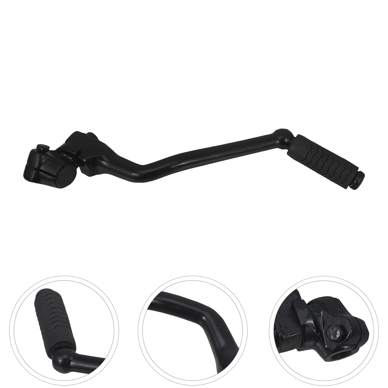 

Motorcycle Start Lever 13mm Gear Shift Foot Lever Steel Rubber Durable ATV 110CC 150CC Kick Starter Shaft Foot Pedal