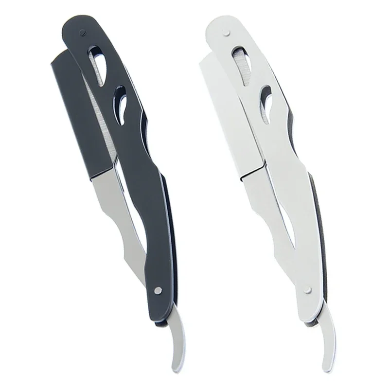 1Pcs Eyebrow Trimmer Face Hair Razors Men Shaving Razor with Blades Salon Safety Hairdressing Hair Razor Fold Shave Knife C0008A