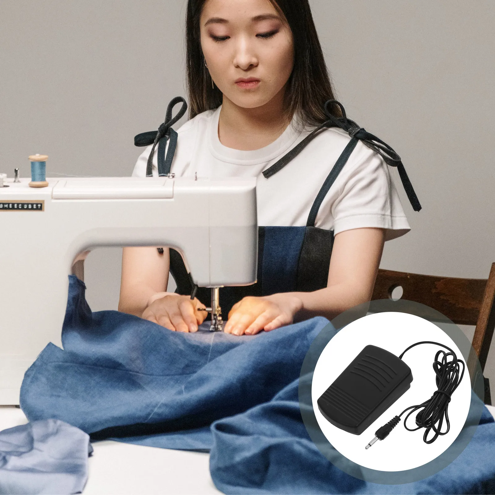 

Sewing Machine Pedal Mini Foot Home Handwork Household Replacement Component Efficient Sturdy Multifunctional Sewing