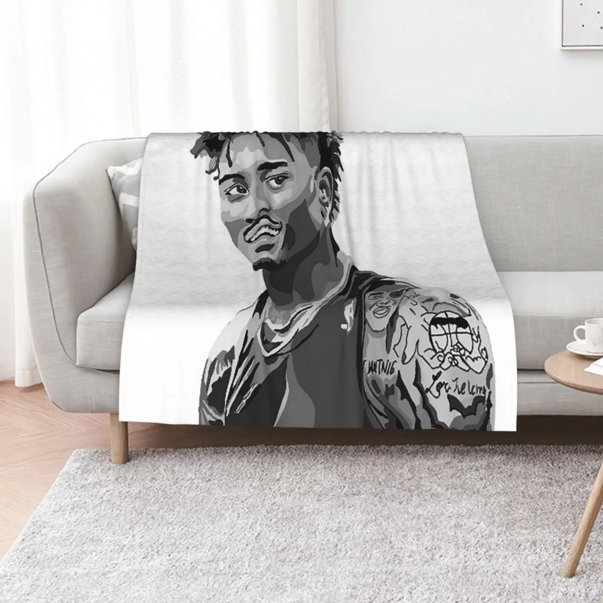 kelly oubre jr design (larger file) Throw Blanket Comforter Kid'S Single valentine gift ideas Flannels Blankets