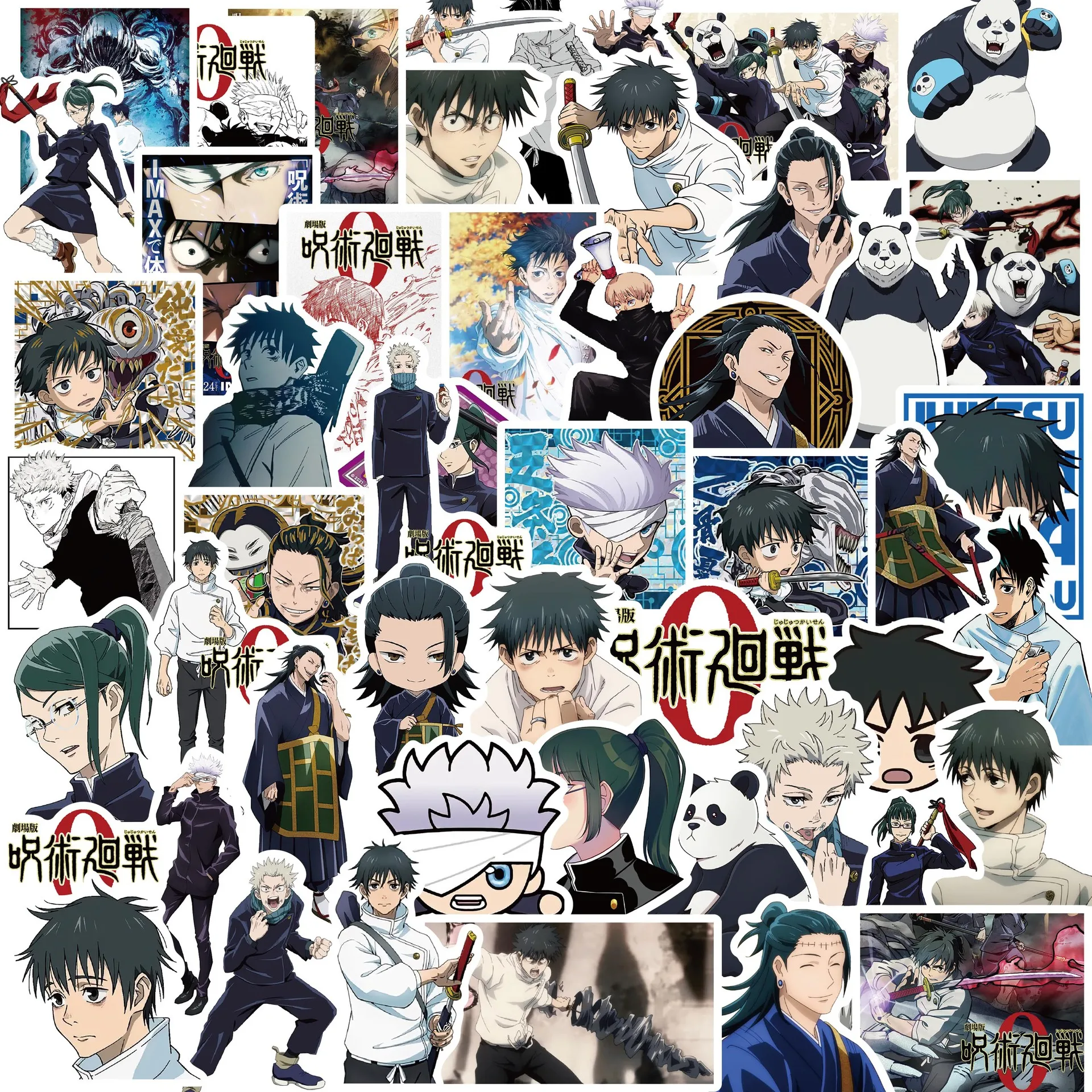 50Pcs Jujutsu Kaise…