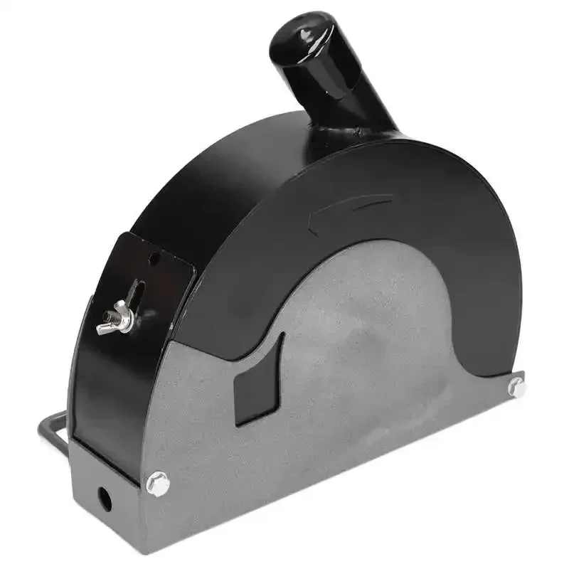 

Cutting Dust Cover Durable Angle Grinder Dust Cover Excellent High Hardness Wear Resistance 9 Inch with Screw for Double Saw