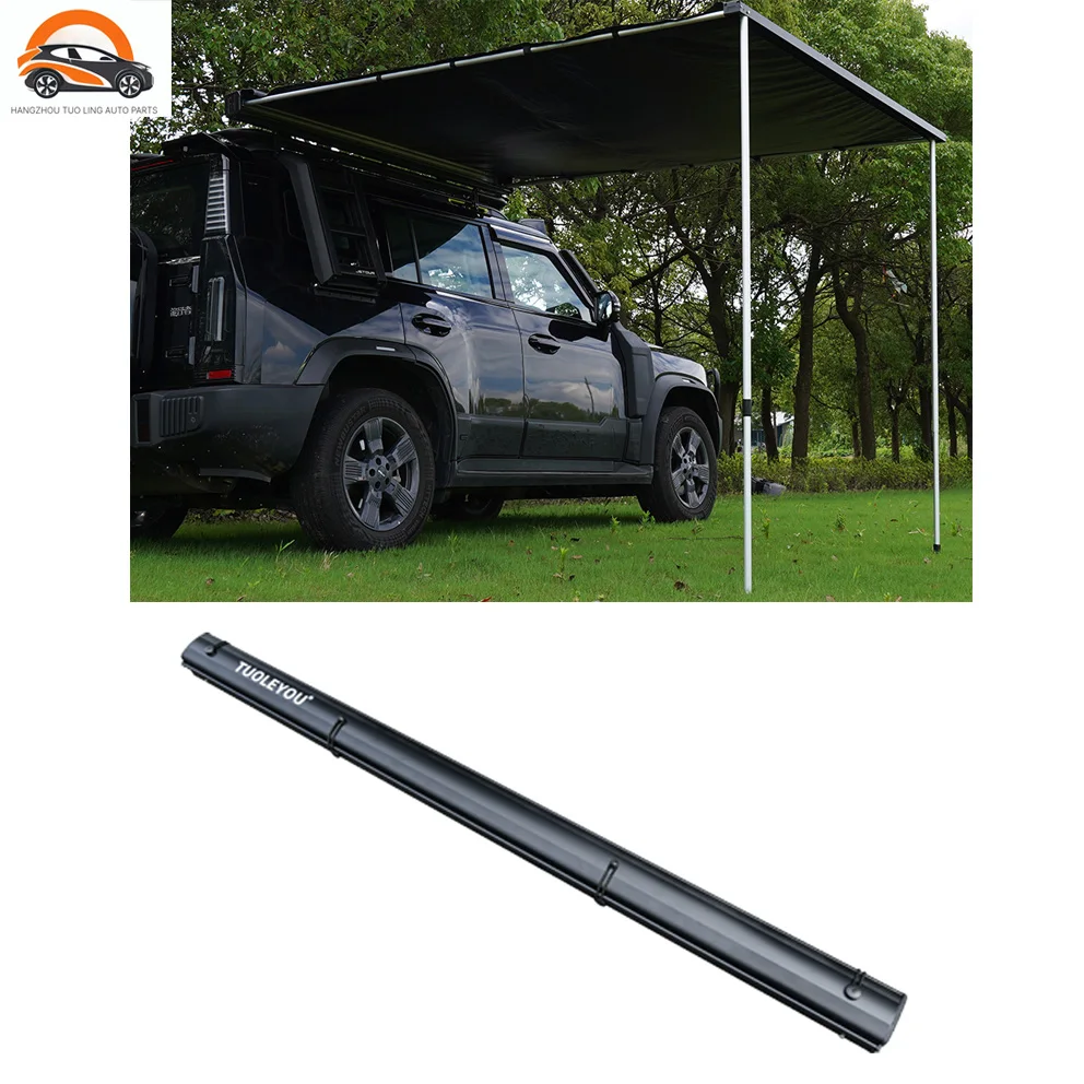 

SUV Foldable Camper Canvas Side Rain Protection Awning Car Tent Roof Top Versatile Camping Vehicle Accessory Jetour Traveler T2